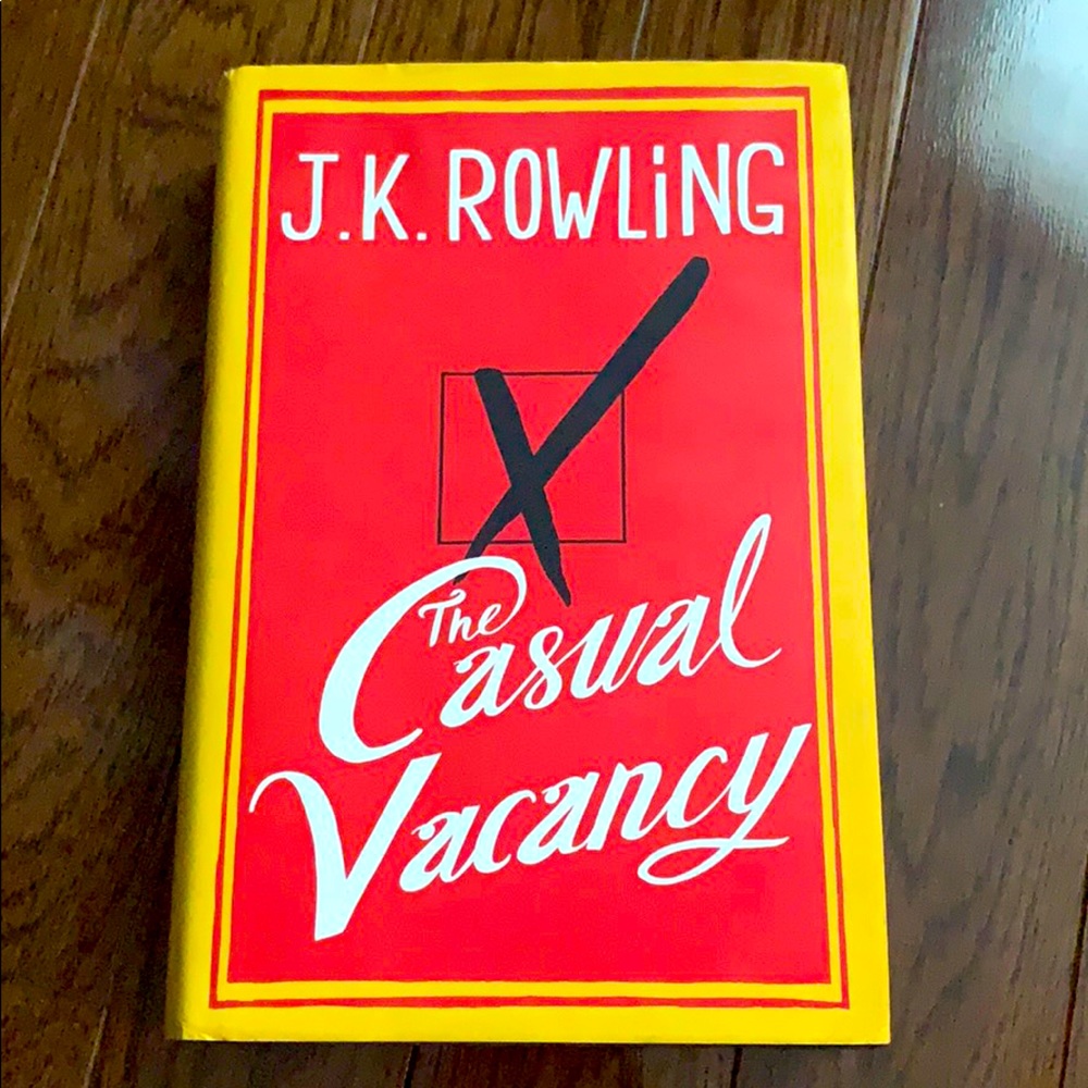 6/$30 The Casual Vacancy by JK Rowling book